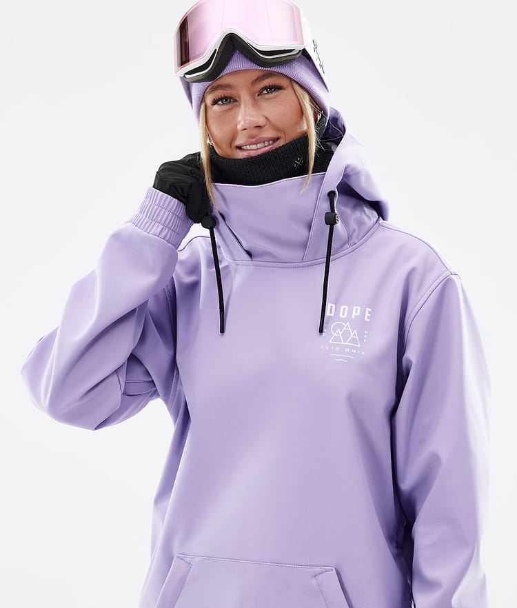 Dope Yeti W 2022 Snowboardjacke Damen Summit Faded Violet