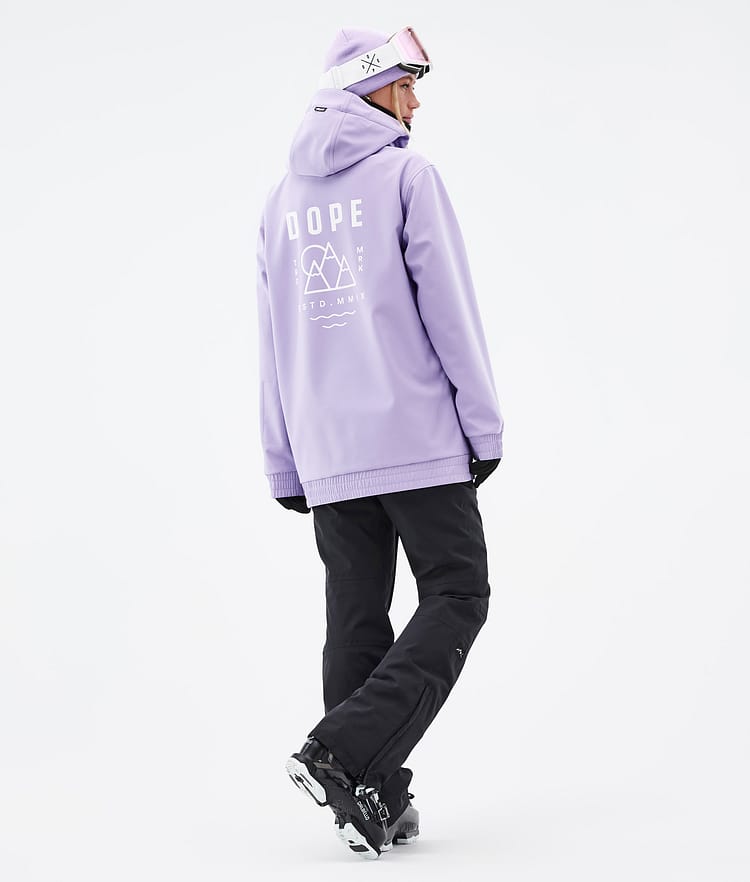 Dope Yeti W 22 Skijacke Damen Summit Faded Violet, Bild 4 von 8