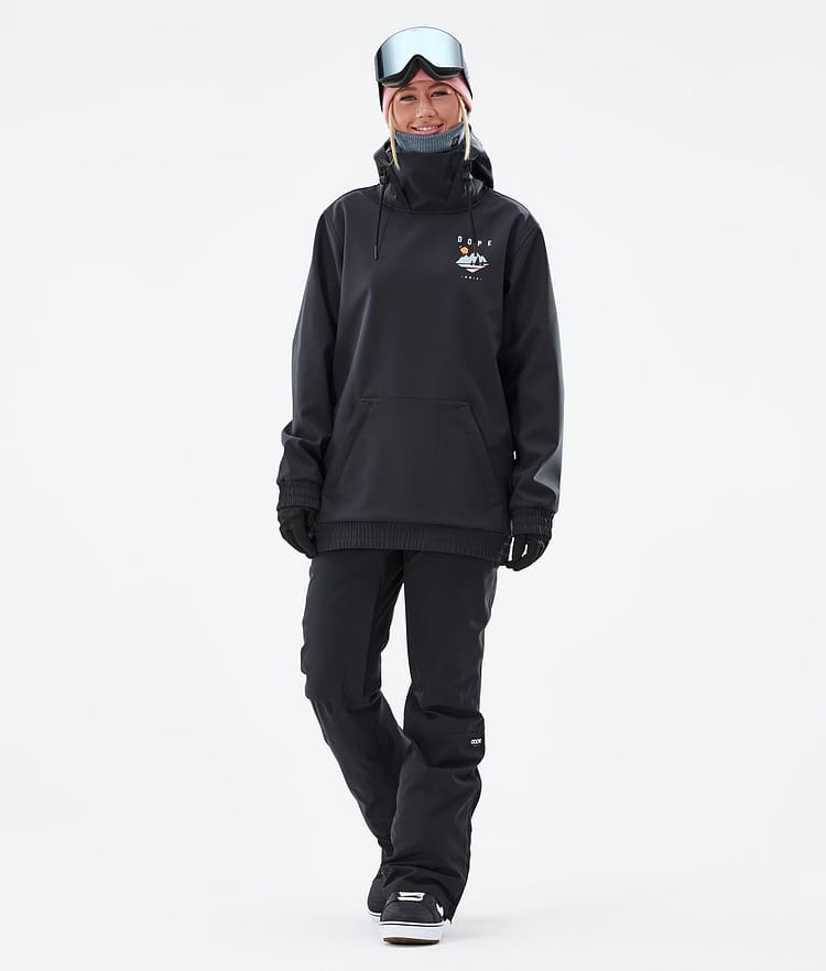 Dope Yeti W 2022 Snowboardjacke Damen Pine Black