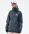 Dope Yeti W 2022 Snowboardjacke Damen Pine Metal Blue