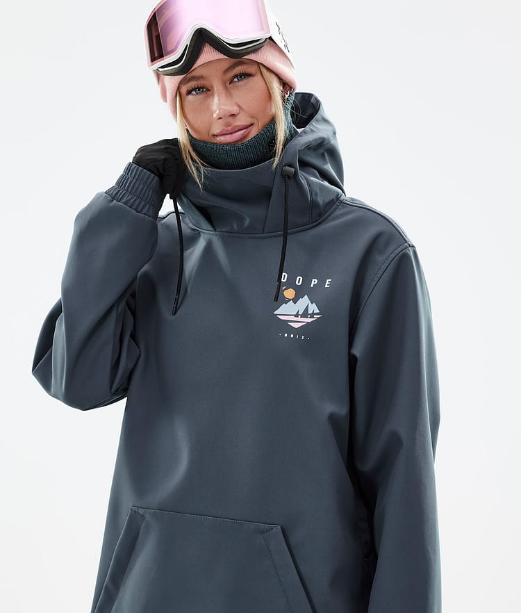 Dope Yeti W 2022 Skijacke Damen Pine Metal Blue, Bild 3 von 8