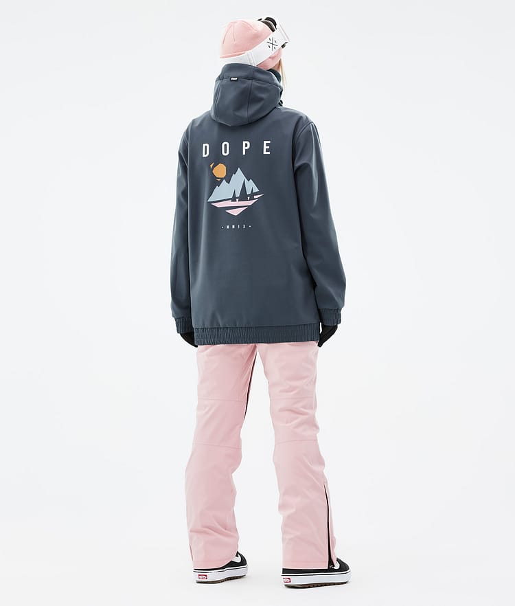 Dope Yeti W 22 Snowboardjacke Damen Pine Metal Blue, Bild 4 von 8
