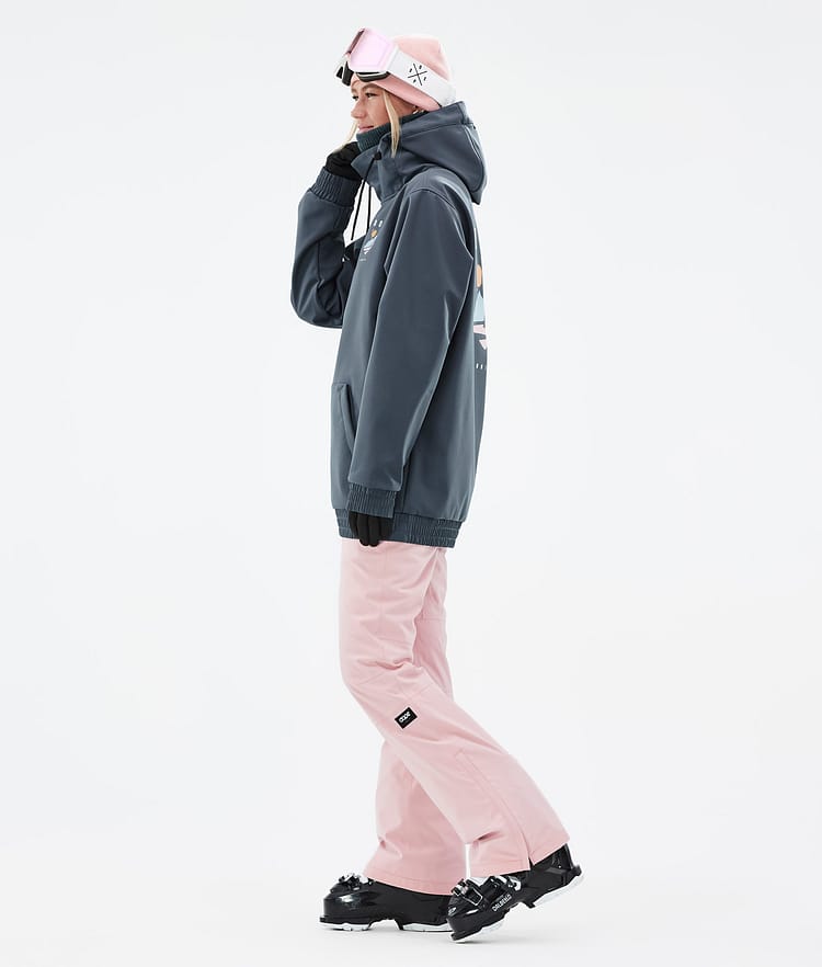 Dope Yeti W 2022 Skijacke Damen Pine Metal Blue, Bild 5 von 8