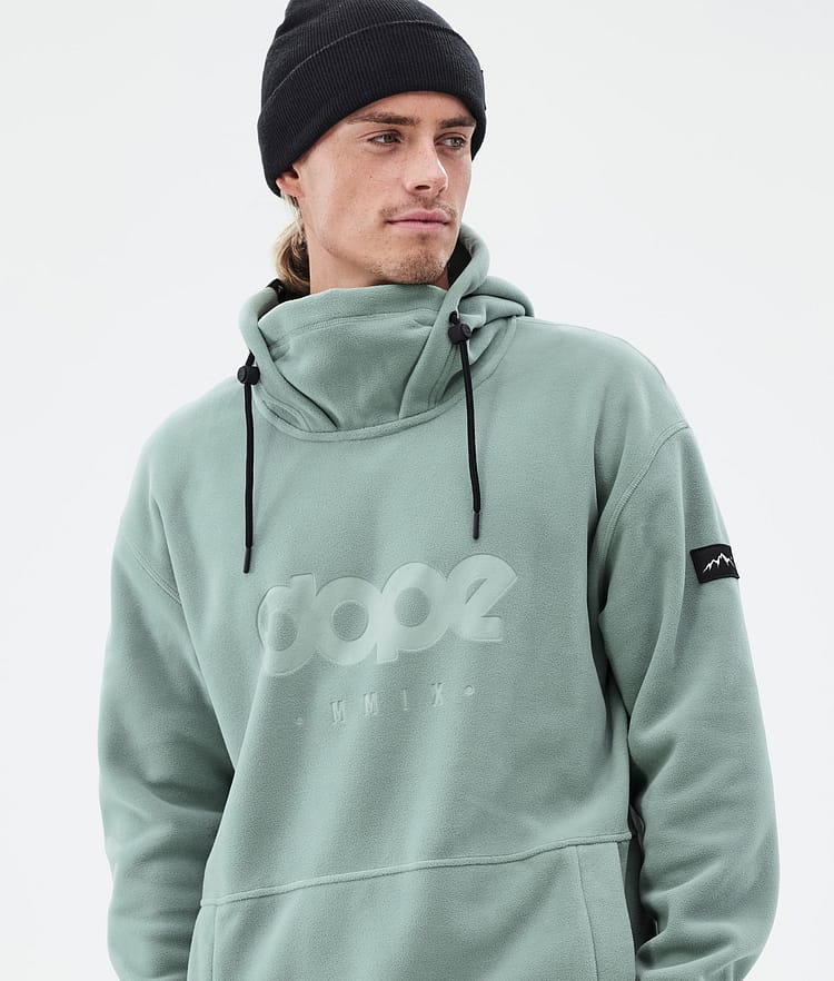 Dope Cozy II Fleece Hoodie Herren Faded Green