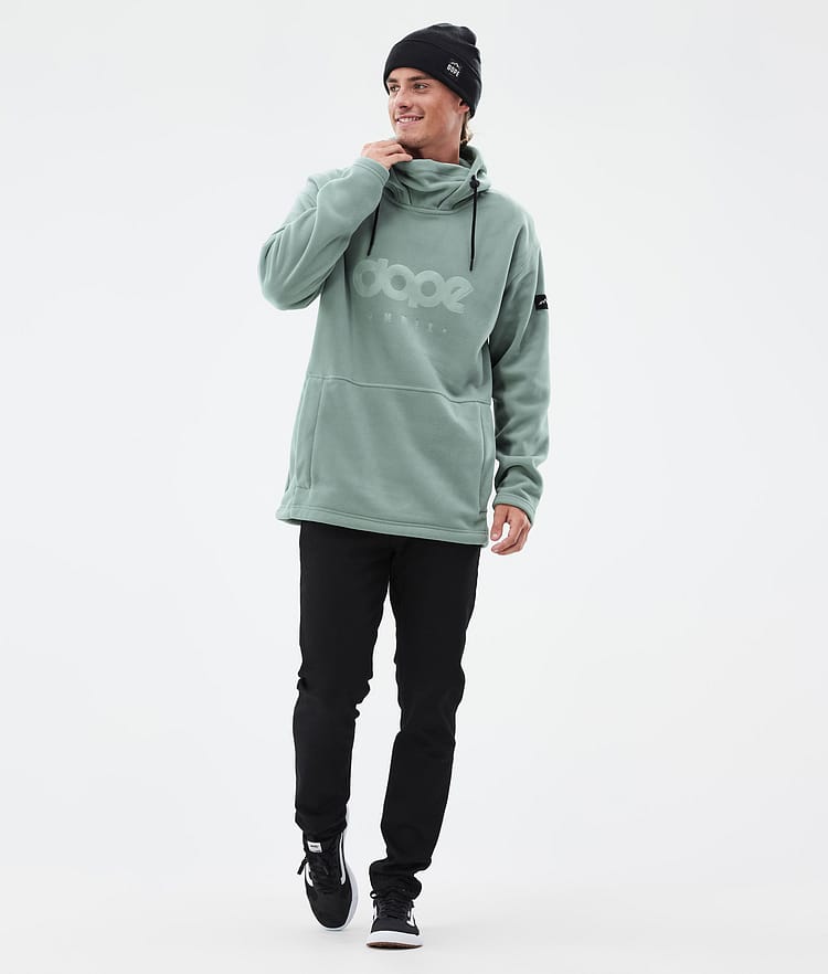 Dope Cozy II Fleece Hoodie Herren Faded Green