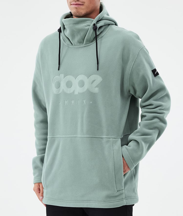 Dope Cozy II Fleece Hoodie Herren Faded Green