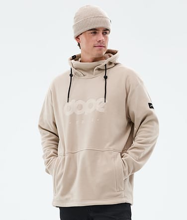 Dope Cozy II Fleece Hoodie Herren Sand Renewed