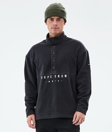 Dope Comfy Fleecepullover Herren Black Renewed