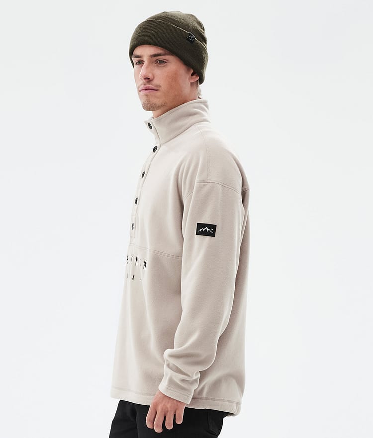 Dope Comfy Fleecepullover Herren Sand