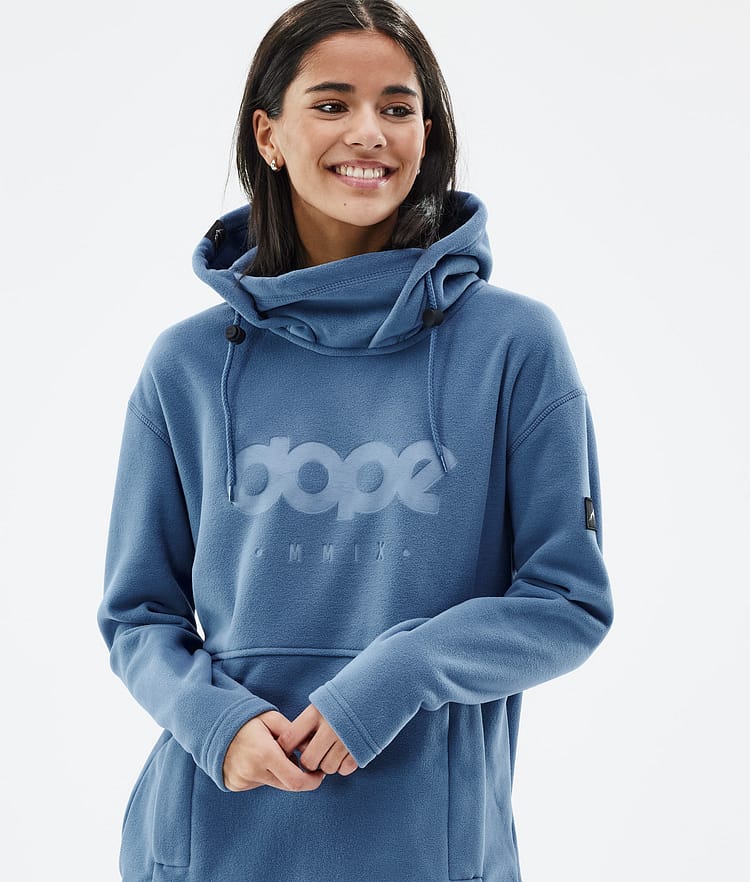 Dope Cozy II W Fleece Hoodie Damen Blue Steel