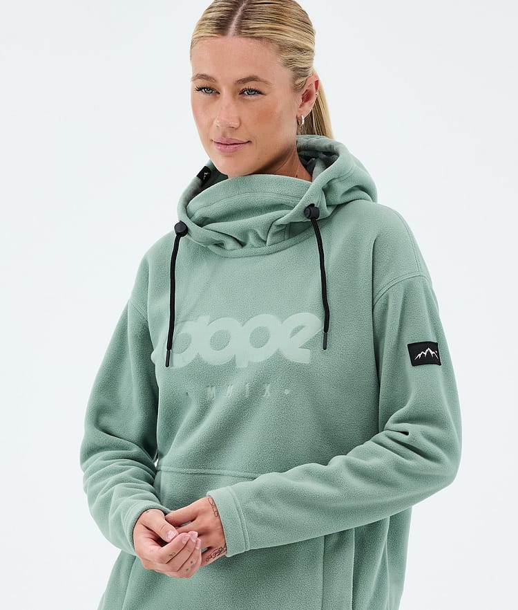 Dope Cozy II W Fleece Hoodie Damen Faded Green, Image 2 of 7