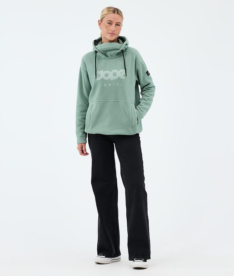 Dope Cozy II W Fleece Hoodie Damen Faded Green, Image 3 of 7