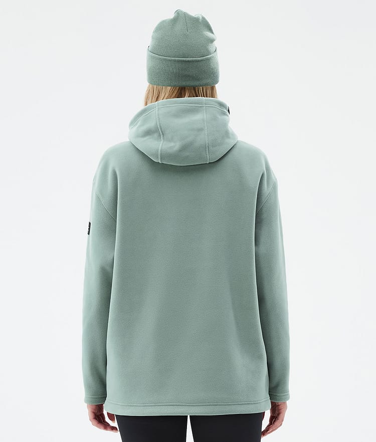 Dope Cozy II W Fleece Hoodie Damen Faded Green