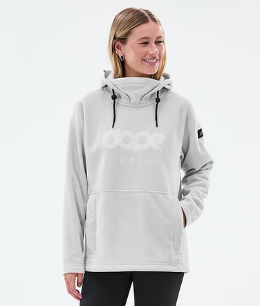 Dope Cozy II W Fleece Hoodie Damen Light Grey