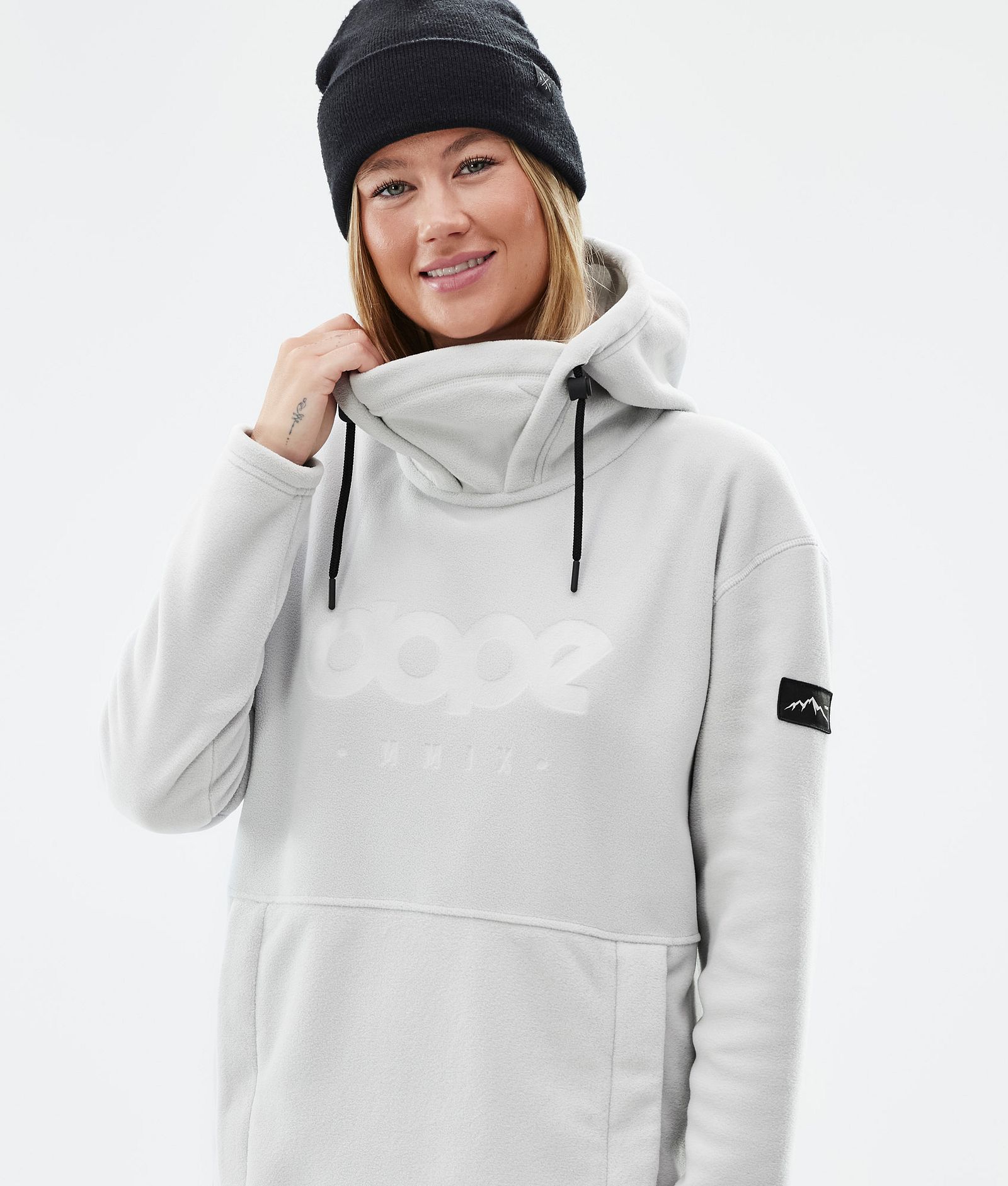 Dope Cozy II W Fleece Hoodie Damen Light Grey Renewed, Bild 2 von 7