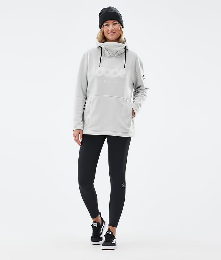 Dope Cozy II W Fleece Hoodie Damen Light Grey