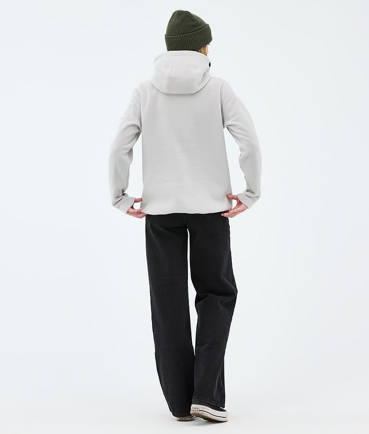Dope Cozy II W Fleece Hoodie Damen Light Grey Renewed, Image 4 of 7