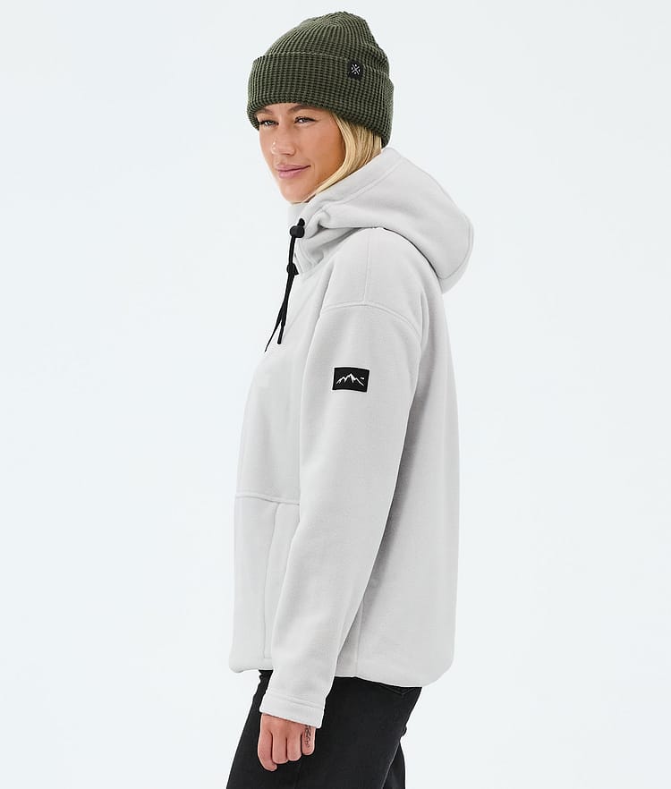 Dope Cozy II W Fleece Hoodie Damen Light Grey Renewed, Image 5 of 7