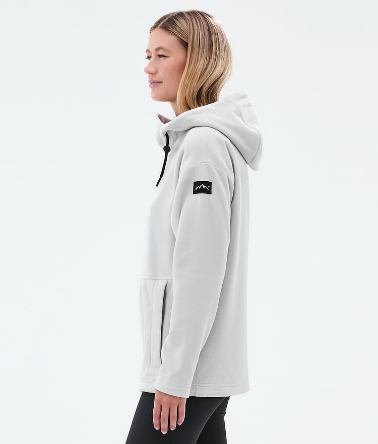 Dope Cozy II W Fleece Hoodie Damen Light Grey Renewed, Bild 5 von 7