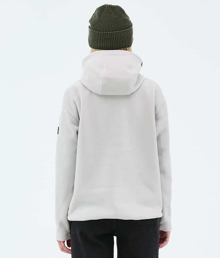 Dope Cozy II W Fleece Hoodie Damen Light Grey Renewed, Image 6 of 7