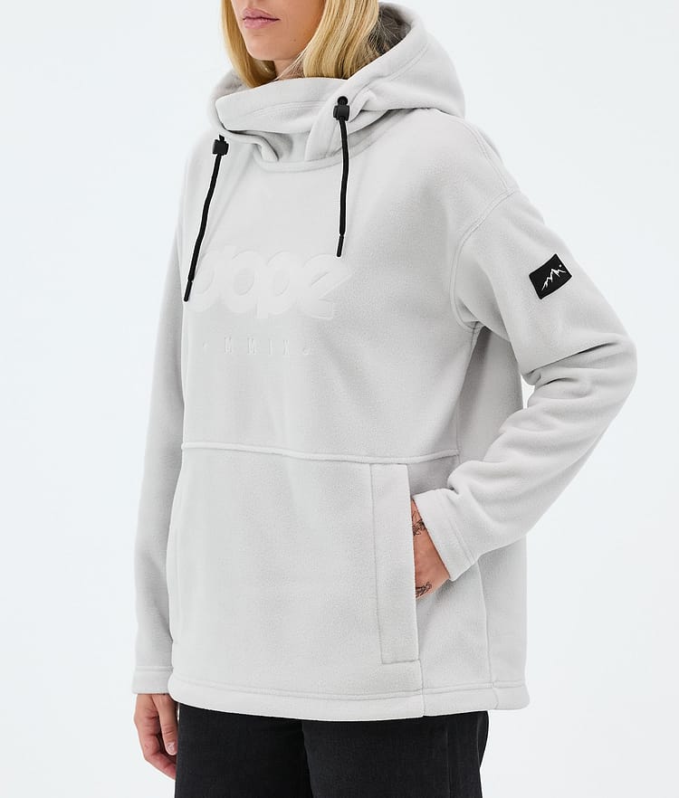 Dope Cozy II W Fleece Hoodie Damen Light Grey Renewed, Image 7 of 7