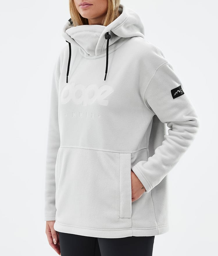 Dope Cozy II W Fleece Hoodie Damen Light Grey