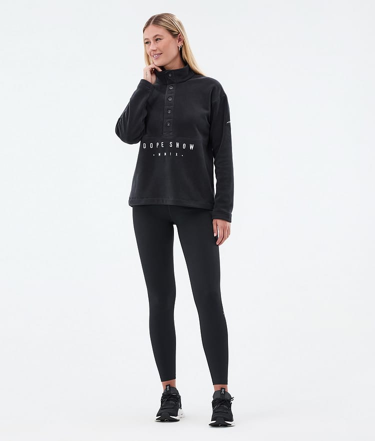 Dope Comfy W Fleecepullover Damen Black Renewed, Bild 3 von 6