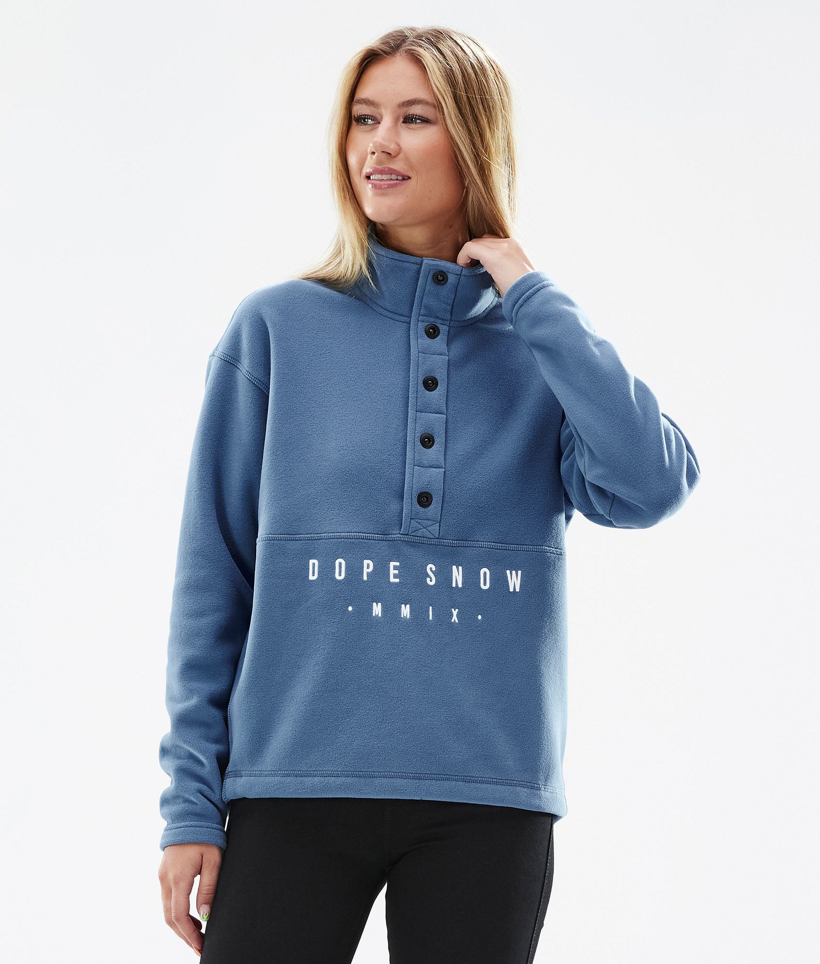 Fleece Pullover Dope Sweatshirt Damen Hoodie Fleece Damen Damen