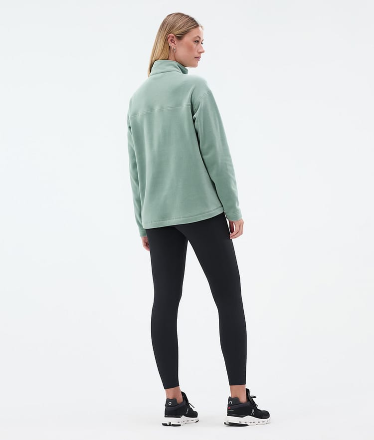 Dope Comfy W Fleecepullover Damen Faded Green Renewed, Bild 4 von 6