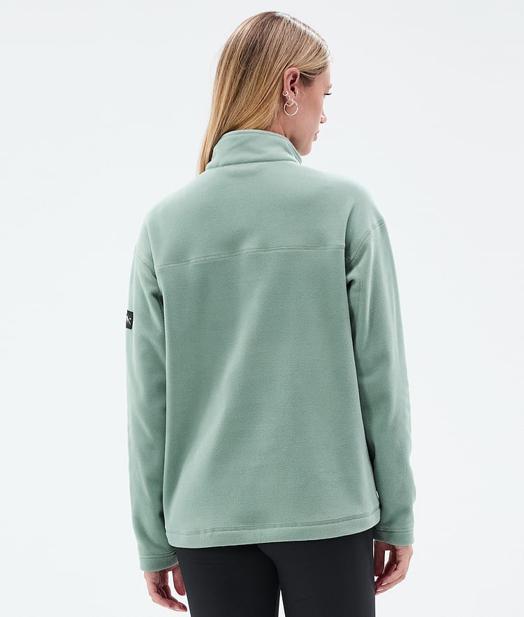 Dope Comfy W Fleecepullover Damen Faded Green Renewed, Bild 6 von 6