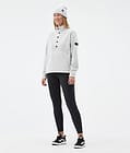 Dope Comfy W Fleecepullover Damen Light Grey/Black, Bild 3 von 6