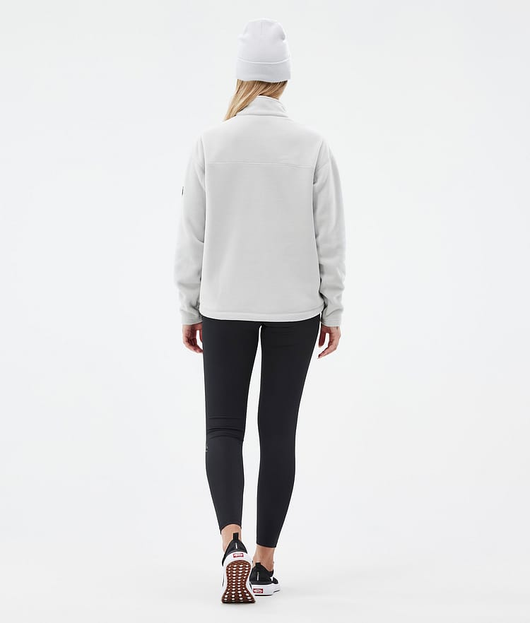 Dope Comfy W Fleecepullover Damen Light Grey/Black, Bild 4 von 6