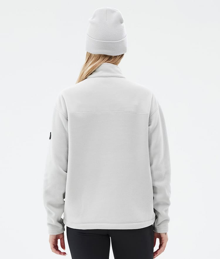 Dope Comfy W Fleecepullover Damen Light Grey/Black, Bild 6 von 6