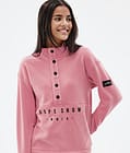 Dope Comfy W Fleecepullover Damen Pink, Bild 2 von 7