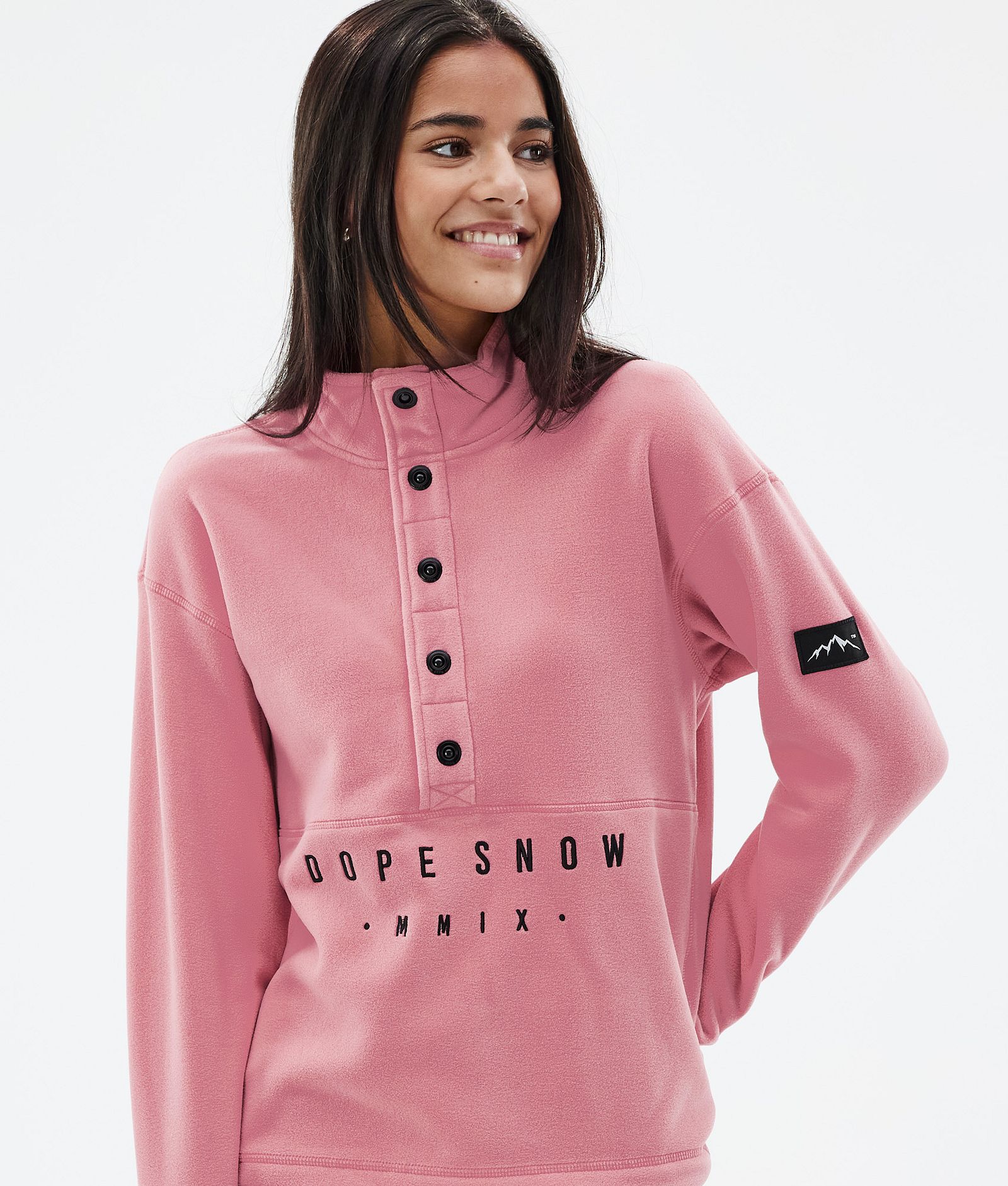 Dope Comfy W Fleecepullover Damen Pink, Bild 2 von 7