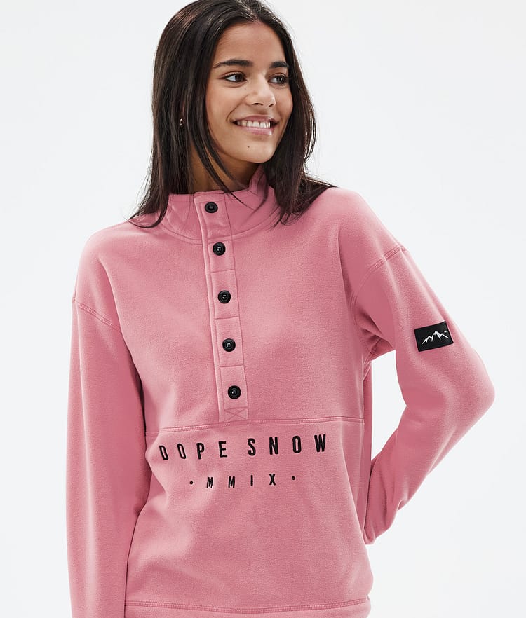 Dope Comfy W Fleecepullover Damen Pink