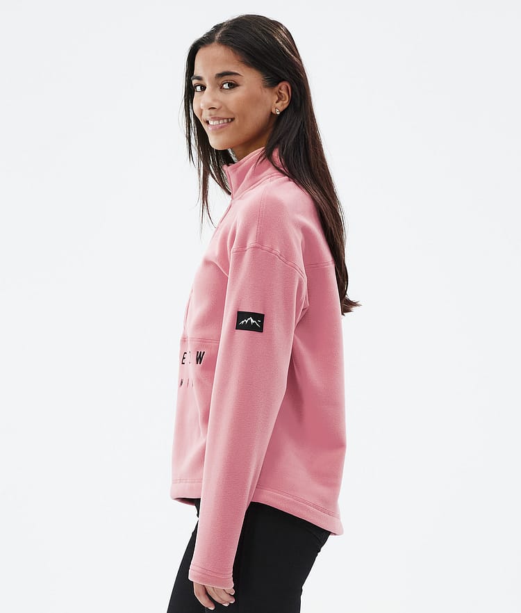 Dope Comfy W Fleecepullover Damen Pink