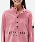 Dope Comfy W Fleecepullover Damen Pink, Bild 7 von 7