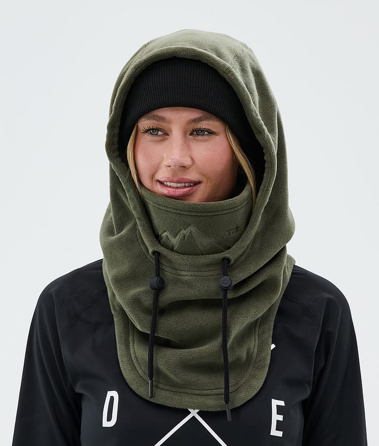 Dope Cozy Hood II Schlauchtuch Olive Green, Bild 4 von 4