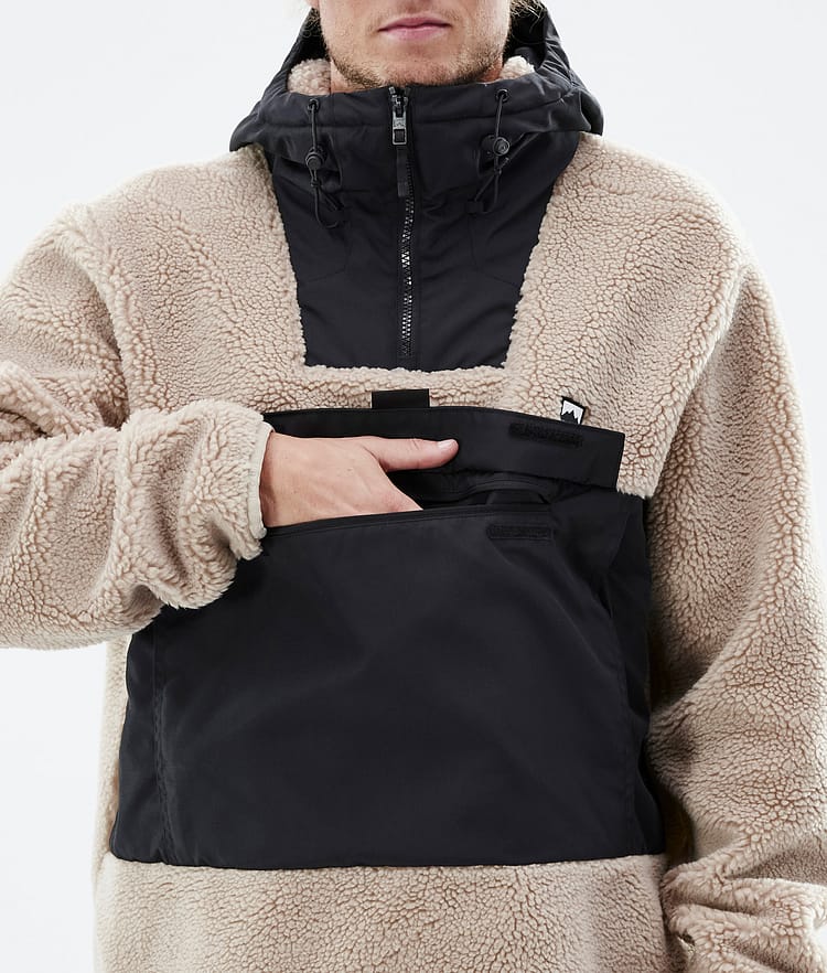 Montec Lima 22 Fleece Hoodie Herren Sand/Black, Bild 9 von 10