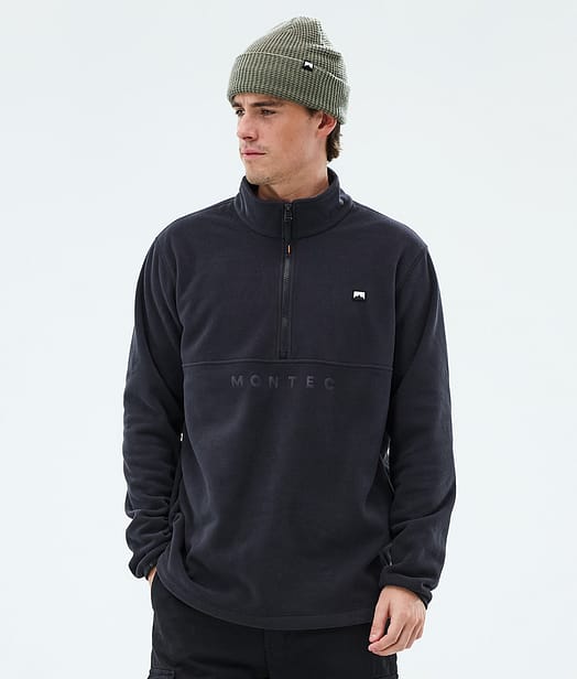 Montec Echo Fleecepullover Herren Black
