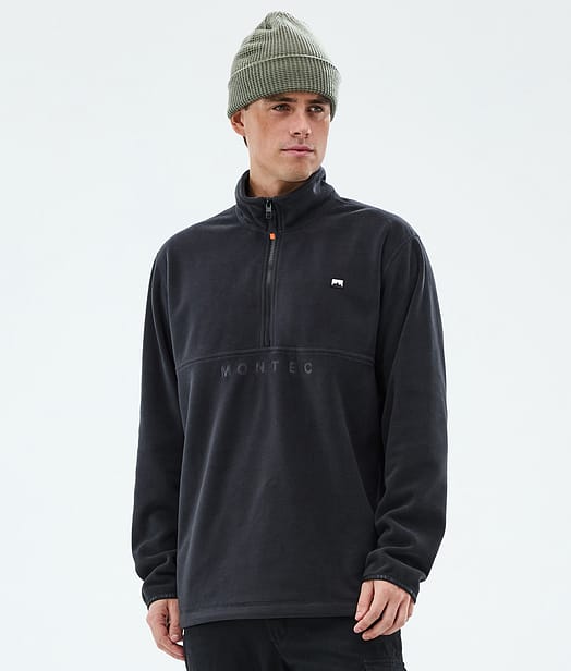 Montec Echo Fleecepullover Herren Black