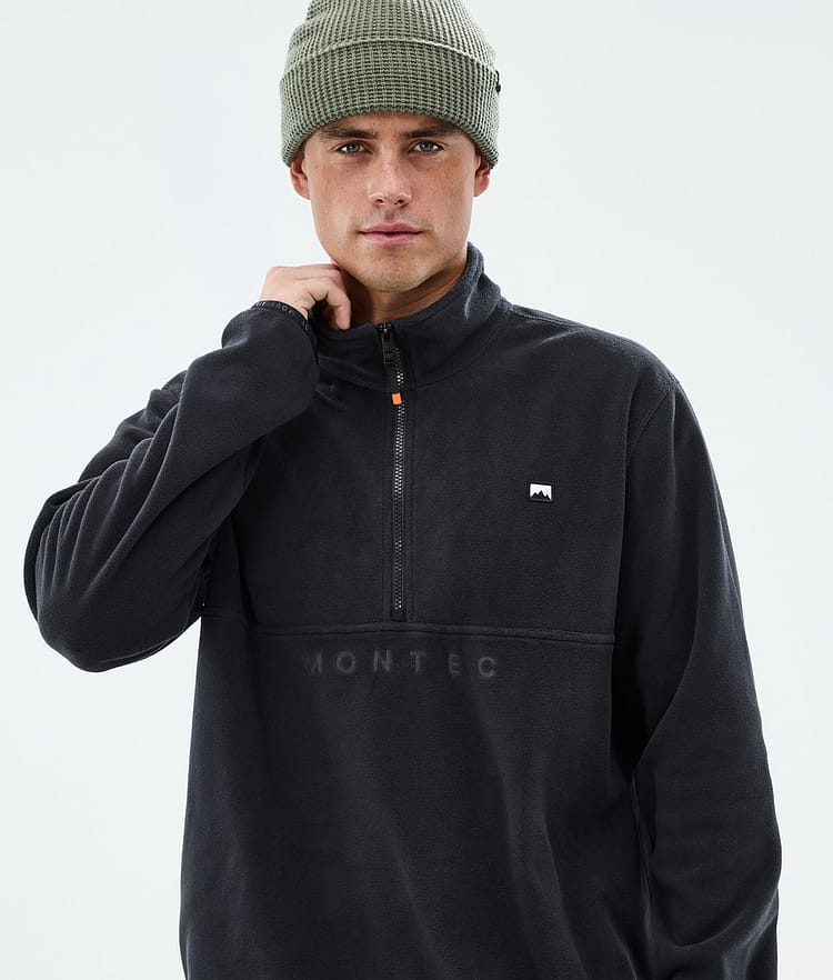 Montec Echo Fleecepullover Herren Black, Bild 2 von 5