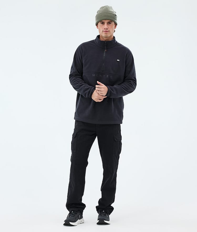 Montec Echo Fleecepullover Herren Black, Bild 3 von 5