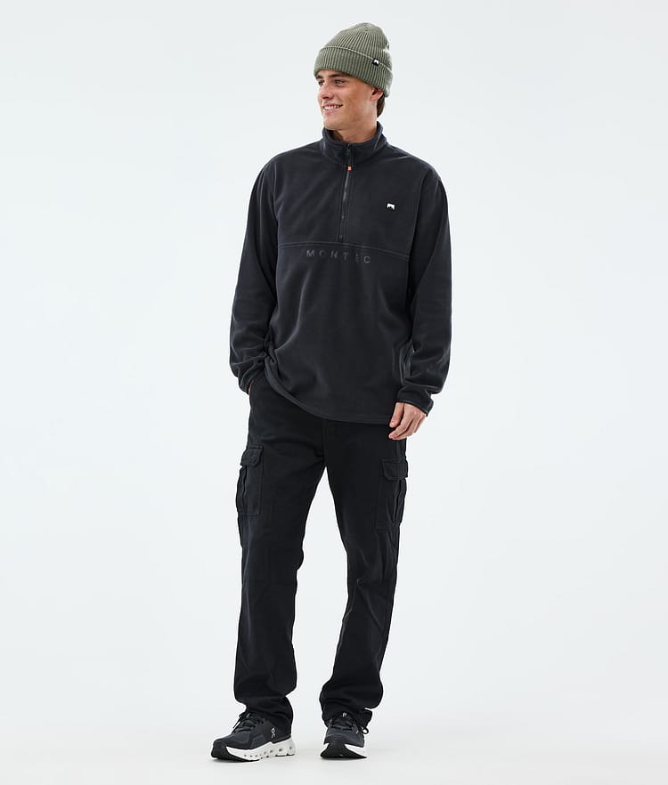 Montec Echo Fleecepullover Herren Black, Bild 3 von 5