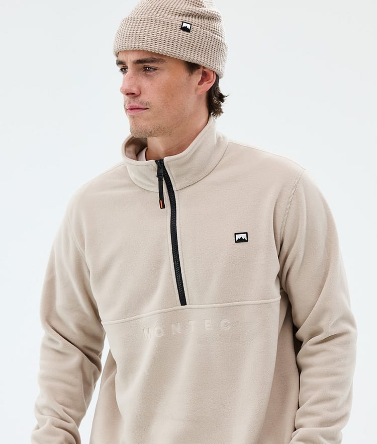 Montec Echo Fleecepullover Herren Sand, Bild 2 von 5