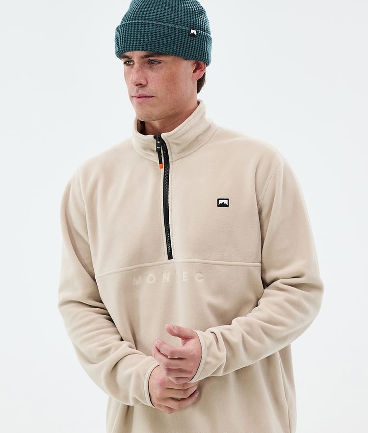 Montec Echo Fleecepullover Herren Sand, Bild 2 von 5