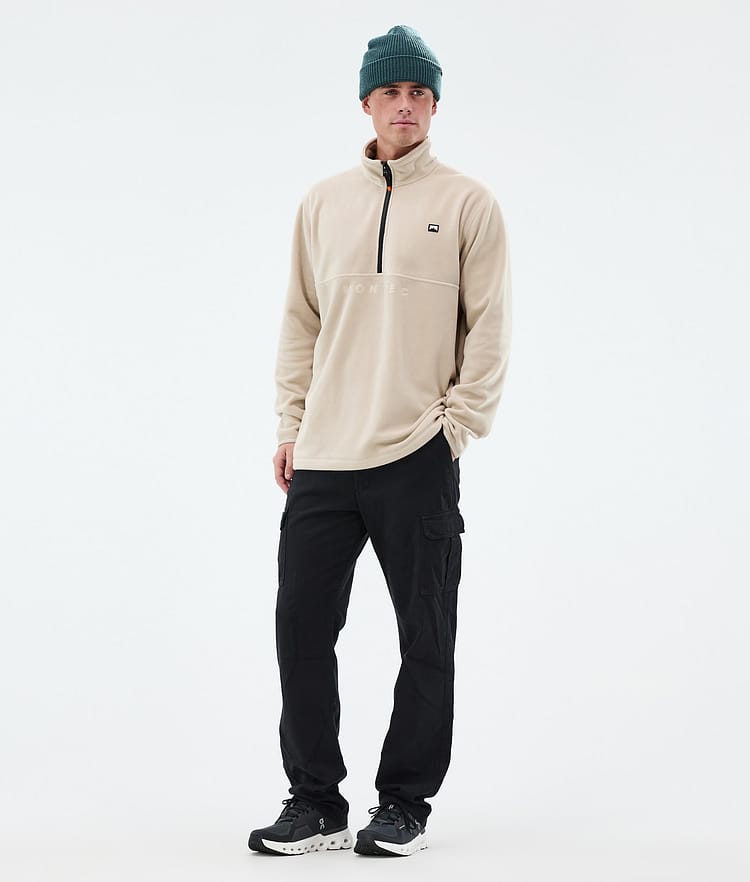 Montec Echo Fleecepullover Herren Sand, Bild 3 von 5