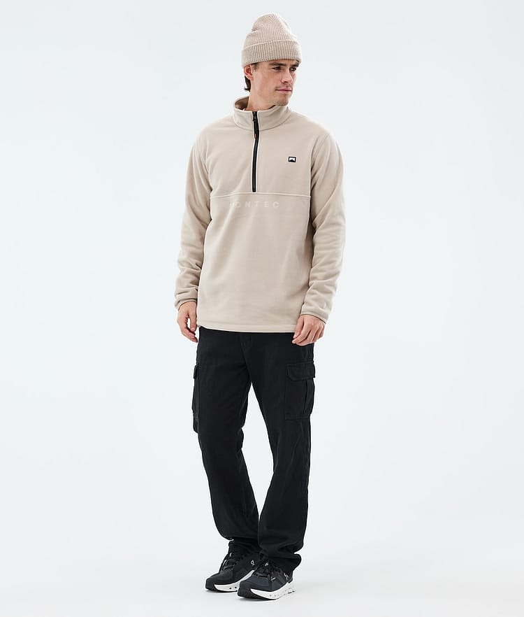 Montec Echo Fleecepullover Herren Sand, Bild 3 von 5