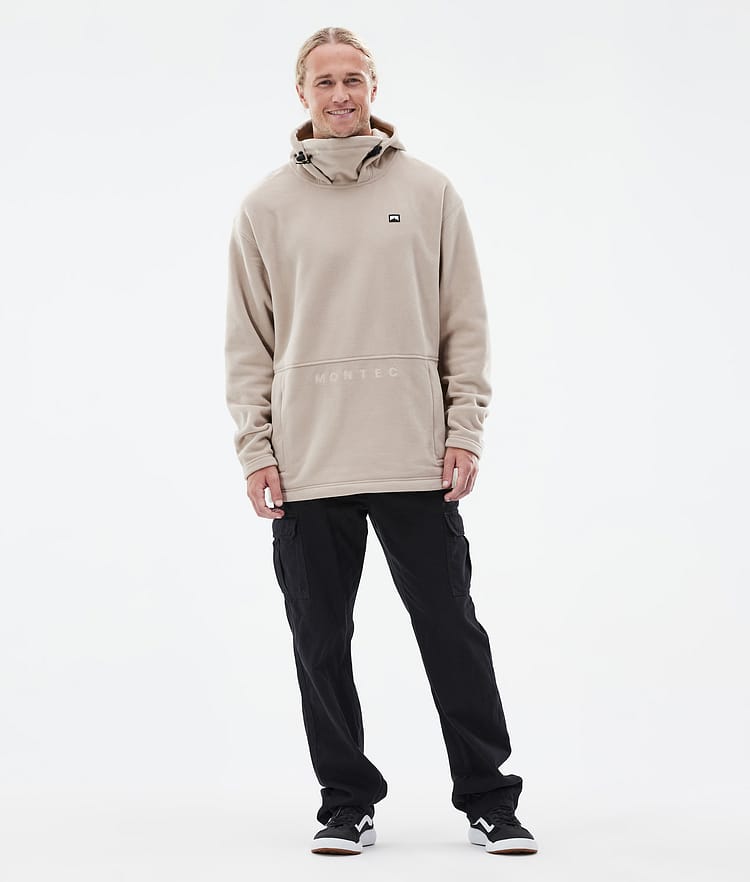 Montec Delta Fleece Hoodie Herren Sand Renewed, Bild 3 von 7